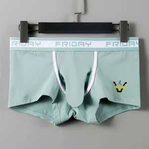 Quần Lót Boxer Cotton Màu Trơn Thời Trang Thu Đông Cho Nam 3060-PJ