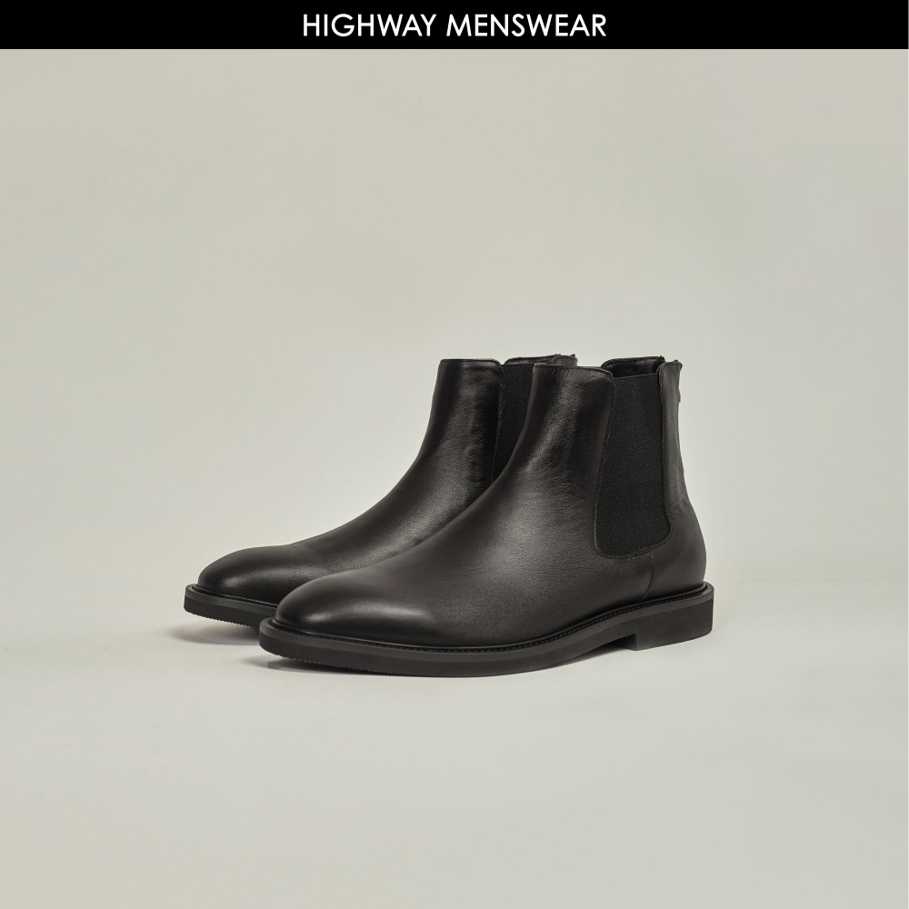 Giày boots nam da Highway (Menswear) River Chelsea Boots
