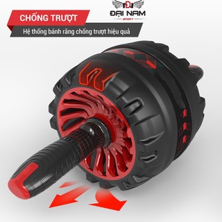 Con Lăn Tập Bụng Lò Xo Trợ Lực SW-800 Chịu Tải 200kg Đại Nam Sport + Tặng Thảm Lót Đầu Gối