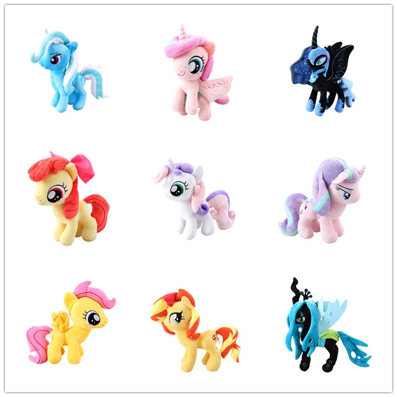 Little Vibrant My Pony Đồ chơi sang trọng Spike Twilight Sparkle Thoải mái và quà tặng an toàn cho trẻ em
