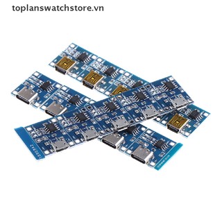 Bộ 5 Bảng Mạch Sạc 5V 1A TYPE-C Micro USB 18650 TC4056A TP4056 Chuyên Dụng