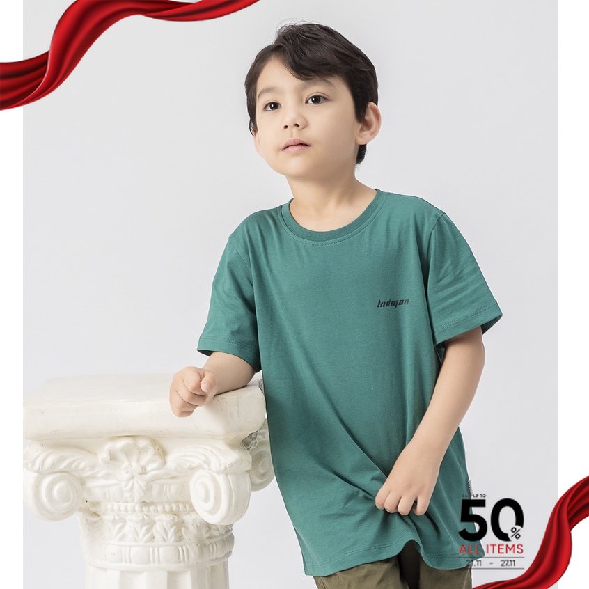 Áo thun dành cho bé nam ARISTINO - KIDMAN thiết kế nổi bật, 100% cotton mềm mại, thấm hút tốt - DTSR01