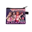 HT3 Blackpink JISOO JENNIE ROSÉ LISA Dung Tích Lớn Thời Trang Cá Tính Ví Ngắn Túi Đựng Thẻ Đáng Yêu TH3