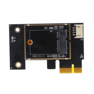 EZ Wifi Card PCI-E 1X sang cho M 2 NGFF Desktop WI-FI Adapter cho AX200 9260AC 8260AC 7265AC 7260AC BCM94350