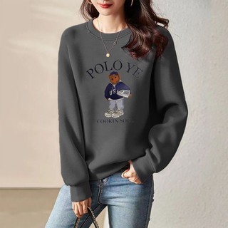 Áo Cổ Tròn Nữ Mùa Xuân 2022 Mùa Thu Thường Ngày Mỏng Đáy Áo Sơ Mi Rời Dài Tay Top Xuân Thu Quần Áo Nữ