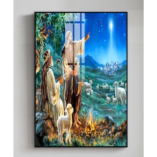 Tranh Chúa Giê-su Hài Đồng 02 - Tranh Treo Tường  Laminate Tráng Gương
