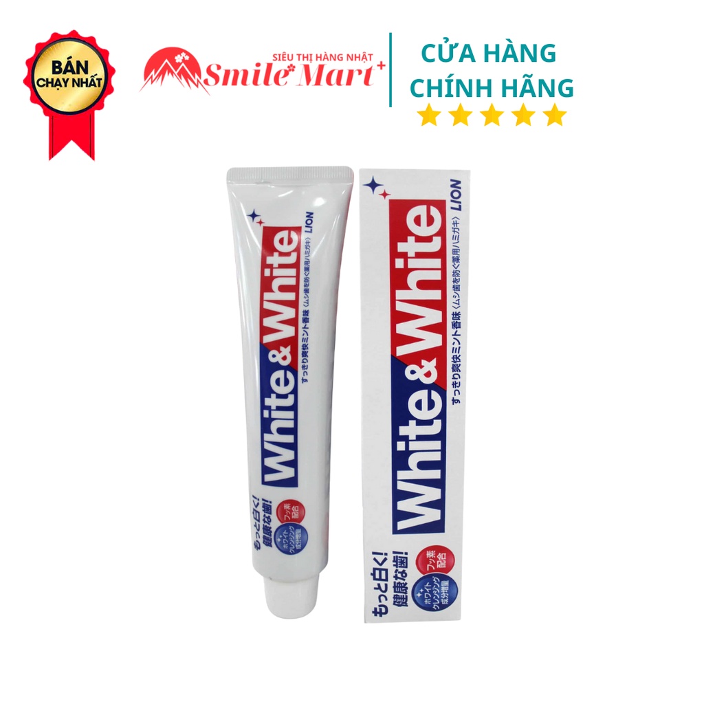 Kem đánh răng White & white 150g