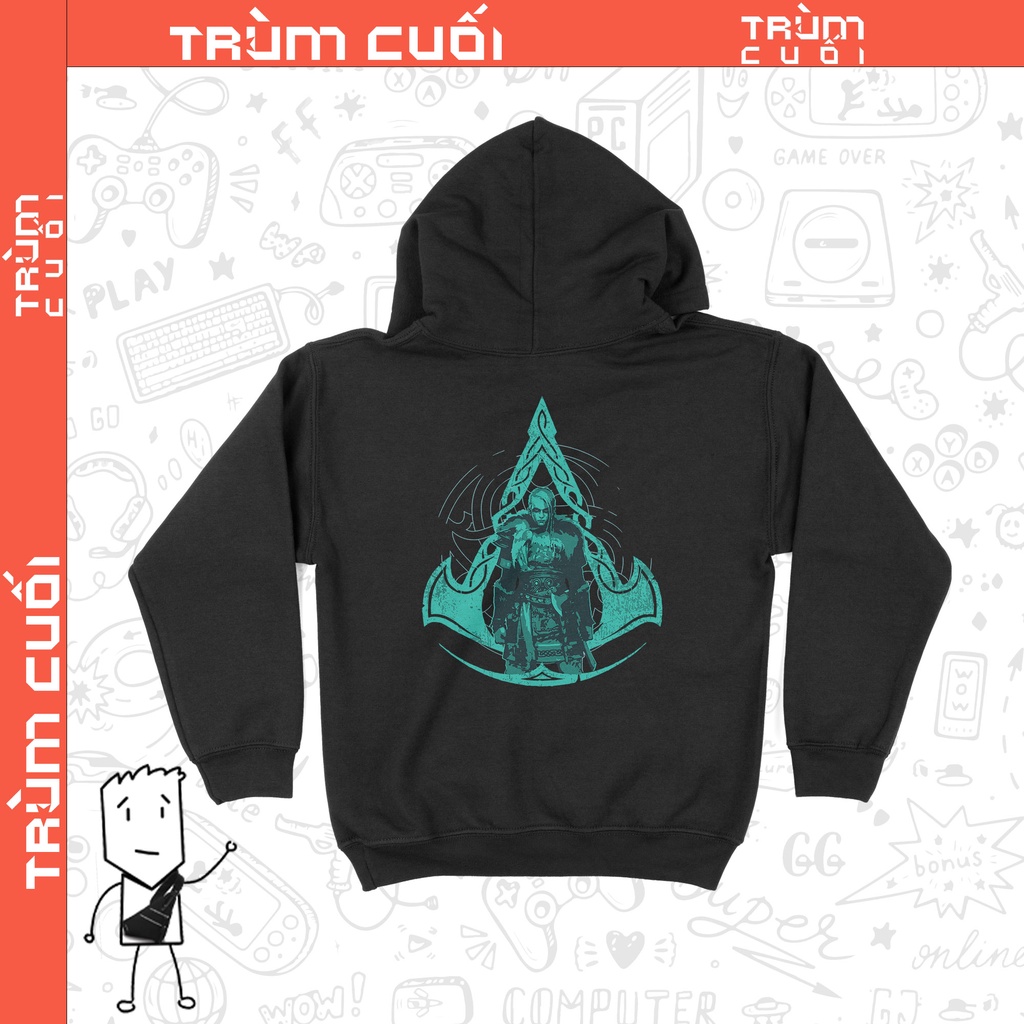 Ao Hoodie Assassin s Creed Valhalla Eivor Trum cu i Game N Bong 100 2 mau nam n 0148 Shopee Vi t Nam