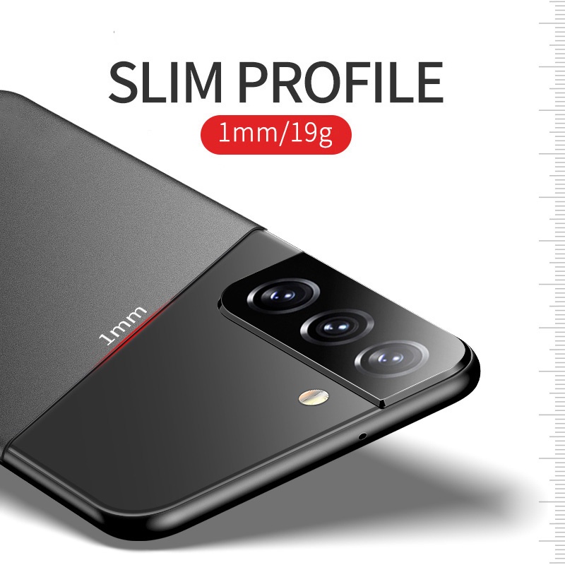 Dành Cho Samsung S22 S21 Ultra S22 + S21 + S21 S20 FE M53 M23 Ốp Lưng Siêu Mỏng Matte PC Cứng Ốp lưng