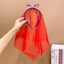 SY Bạch Tuyết Phụ Kiện Tóc Kẹp Tóc Mũ Đội Đầu Trẻ Em Đẹp Nơ Kẹp Tóc Băng Đô Quấn Tóc Mũ Bé Gái Dễ Thương Cho Bé