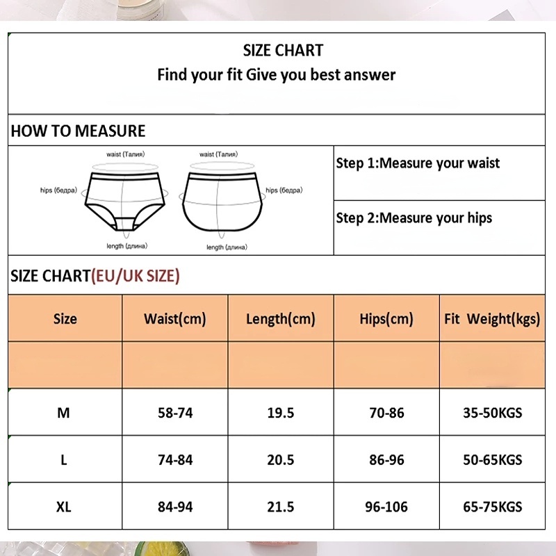 Ảnh FINETOO Quần Lót cotton Mềm Mại Màu Trơn In Chữ Cho Nữ Màu Sắc 3
