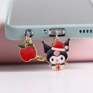 Nút Chống Bụi Cắm Cổng Sạc Điện Thoại Di Động Hình Hello Kitty Kuromi
