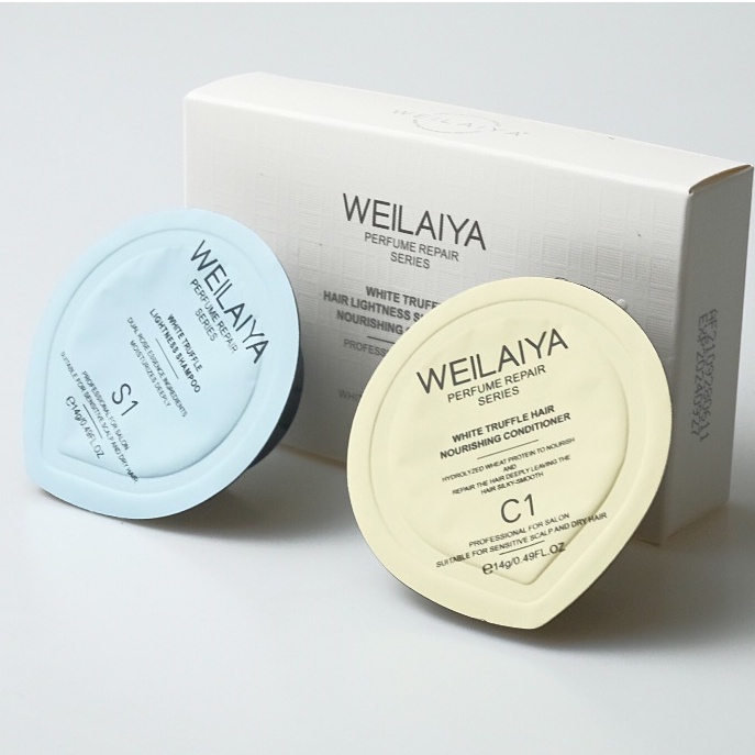 Ảnh Cặp dầu gội xả phục hồi tóc Weilaiya chiết xuất nấm Truffle chống lão hóa da đầu 450ml/chai 3