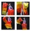 Quạt lụa CAST Bán chạy Quạt lụa Rayon giả dài màu Gradient