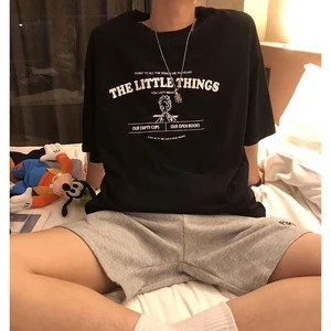 Áo Thun Nam HappyFamily – Mẫu In Chữ The Little Things Chất vải cotton 100 cao cấp