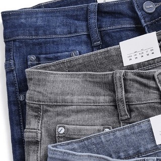 Quần jean nam trơn KBOY SHOP quần bò form regular fit trẻ trung ,chất bò cao cấp với 3 màu bassic - QJN02