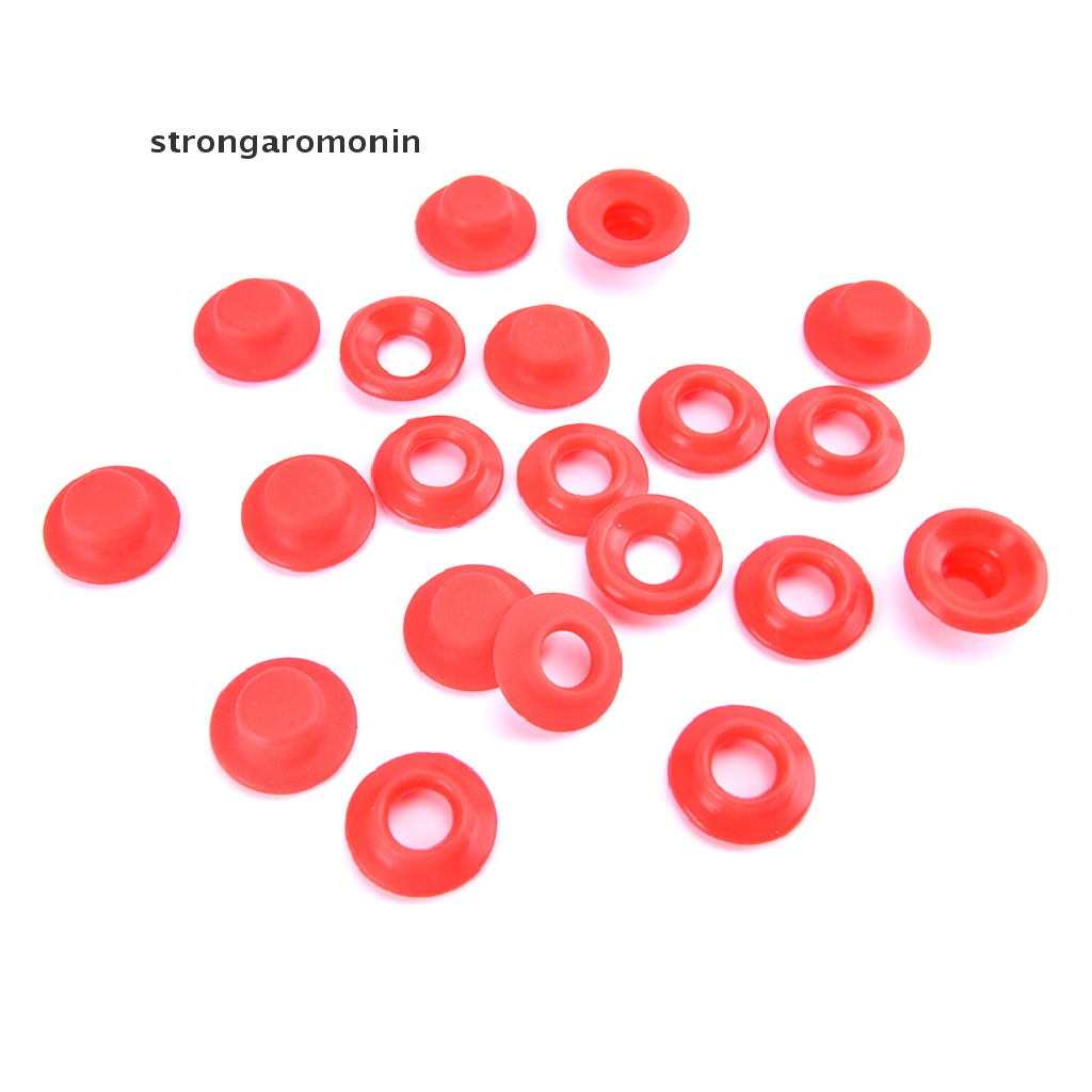 ST 10 Chiếc Miếng Đệm Cao Su Silicon Vòng Đệm Lưng Cho Xoay Top Chai Nhà ST