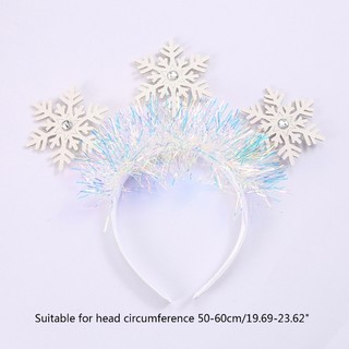 Đuôi tóc Carnaval hình bông tuyết với đầu kim sa lấp lánh, phù hợp mọi độ tuổi