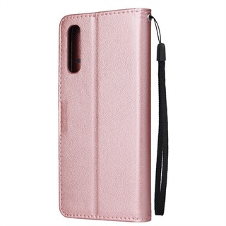 Dành Cho Samsung Galaxy A10 M10 A50 A30S A50S A20 A30 M10S A40 A70 A20E A10E A60 M40 A105 A205 A305 A405 A202F Bao Da Lật Có Khe Cắm Thẻ