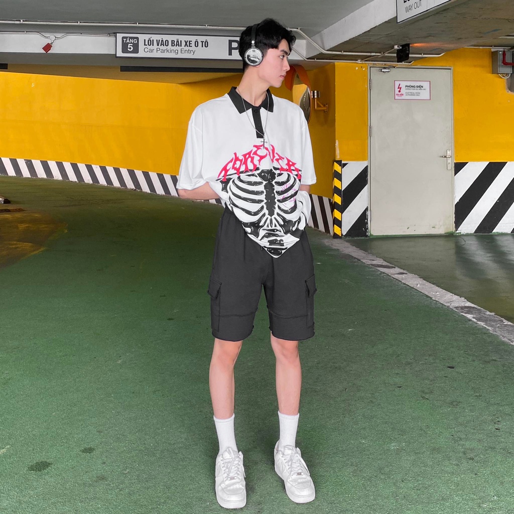 QUẦN FF RIPPED LINE SHORT PANTS