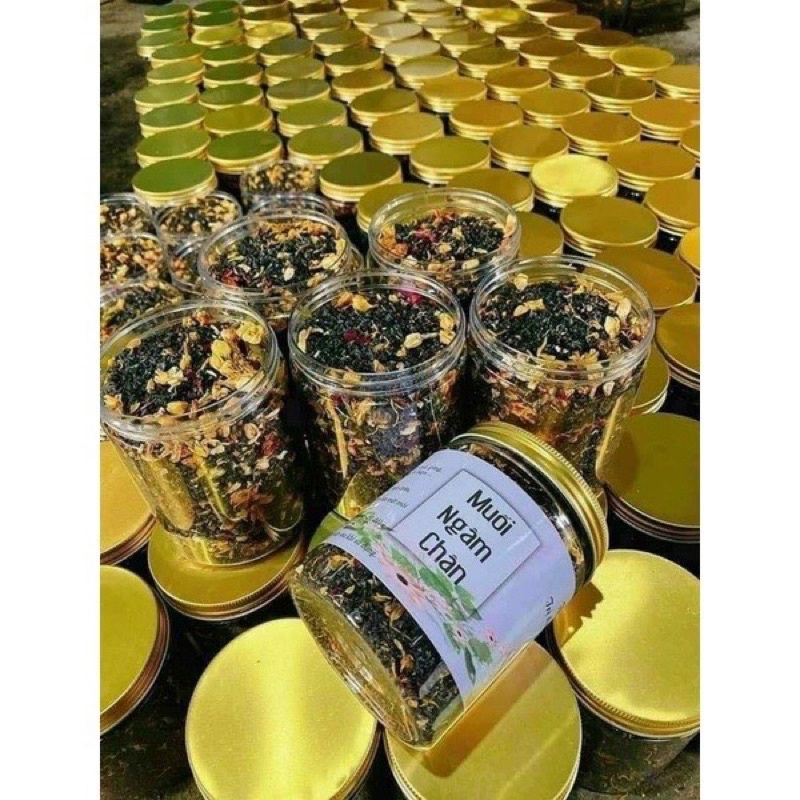 Muối Ngâm Chân Thảo Dược hũ 500G