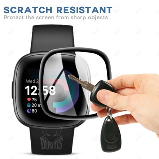 Miếng Dán Bảo Vệ Màn Hình Mềm Trong Suốt Cho Fitbit Versa 4 / Sense 2