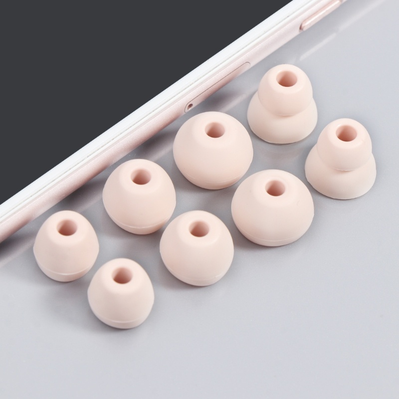 Đầu Tai Nghe KING Thay Thế 4 Cặp Silicon Mềm Nhiều Kích Thước 3 8 Mm Lớn Nhỏ Vừa Cho Tai Nghe in-Ear Earpho