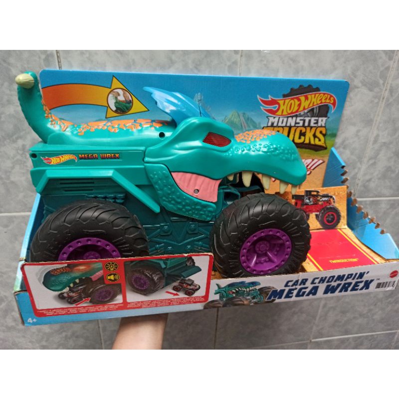 Bộ hot wheels car chompin' mega wrex Shopee Việt Nam