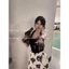 HT014 Găng tay ren lưới mỏng, găng tay cô dâu họa tiết hoa phong cách Lolita gợi cảm HT014