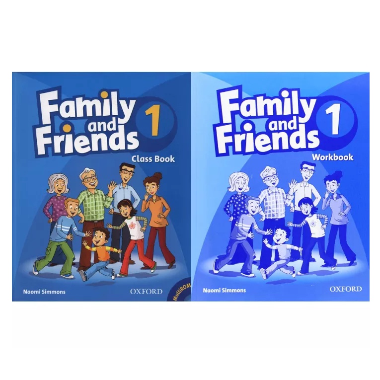 Sách- (Combo 2 cuốn) Family And Friends 1 (Class Book + WorkBook)