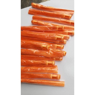 Set 5 Dây tua rua trang trí đồng tâm, đầu và ống dây tua rua cổ trang