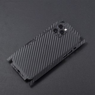 Dán Full vân carbon đen nhám cho iPhone 17promax 16Promax 15Promax 14Promax 1 Promax 12Promax 11Promax Xs