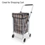 JUIC 2 Chiếc Xe Đẩy Du Lịch Bánh Xe Vali Thay Thế Hành Lý 6.5Inch Dia
