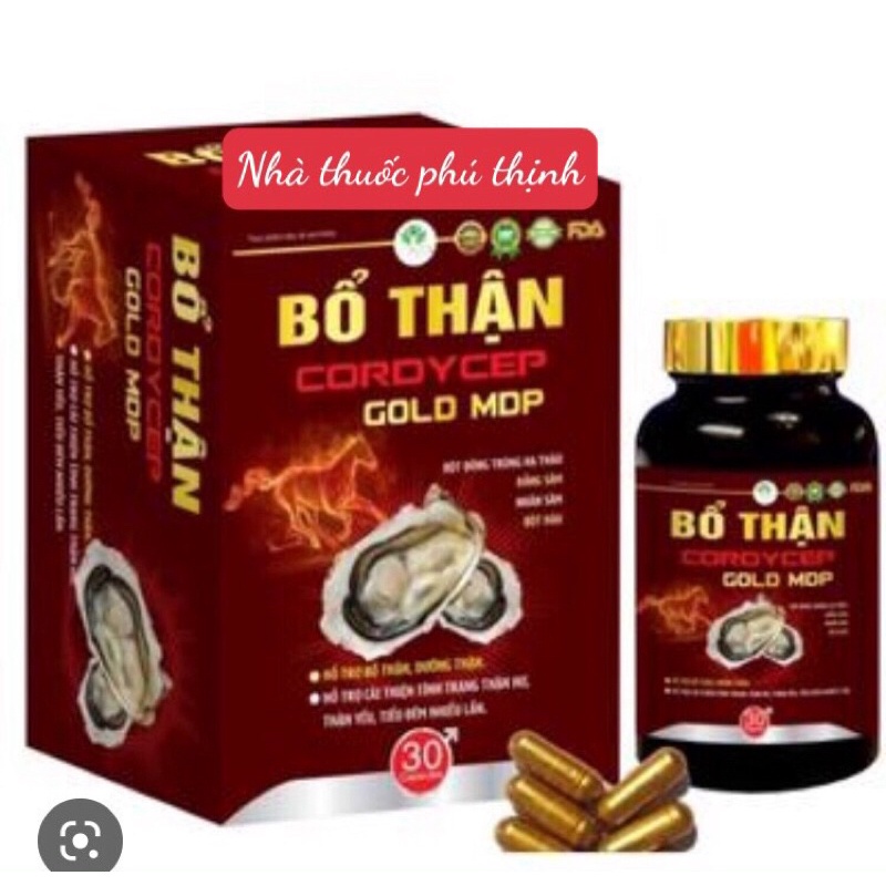 ✅[Chính Hãng] Bổ thận cordycep gold MDP (hàng chuẩn, date mới)