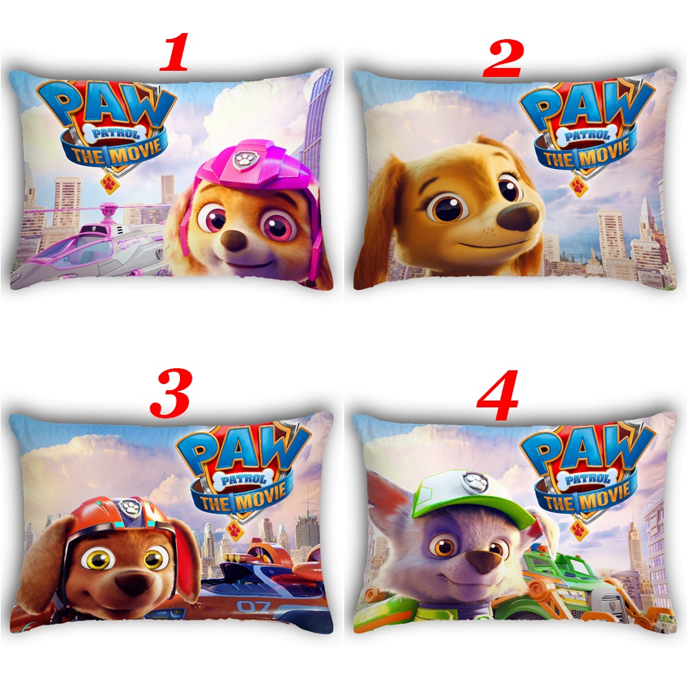 Vỏ Gối Đơn In Hoạt Hình Paw Patrol Polyeste Trang Trí Nhà Cửa (Không Kèm Lõi)