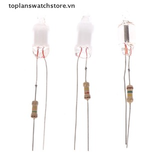 Bộ 10 Bóng Đèn Neon 6 * 13mm Với Điện Trở 220V