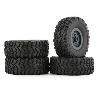 4 Vành Lốp Lốp Cho RC 1 / 16 Leo Xe Bánh Xích Xe B-1 / B-24 / C-14 / C-24 / B-16 Xe Tải Mô Hình Phụ Kiện,