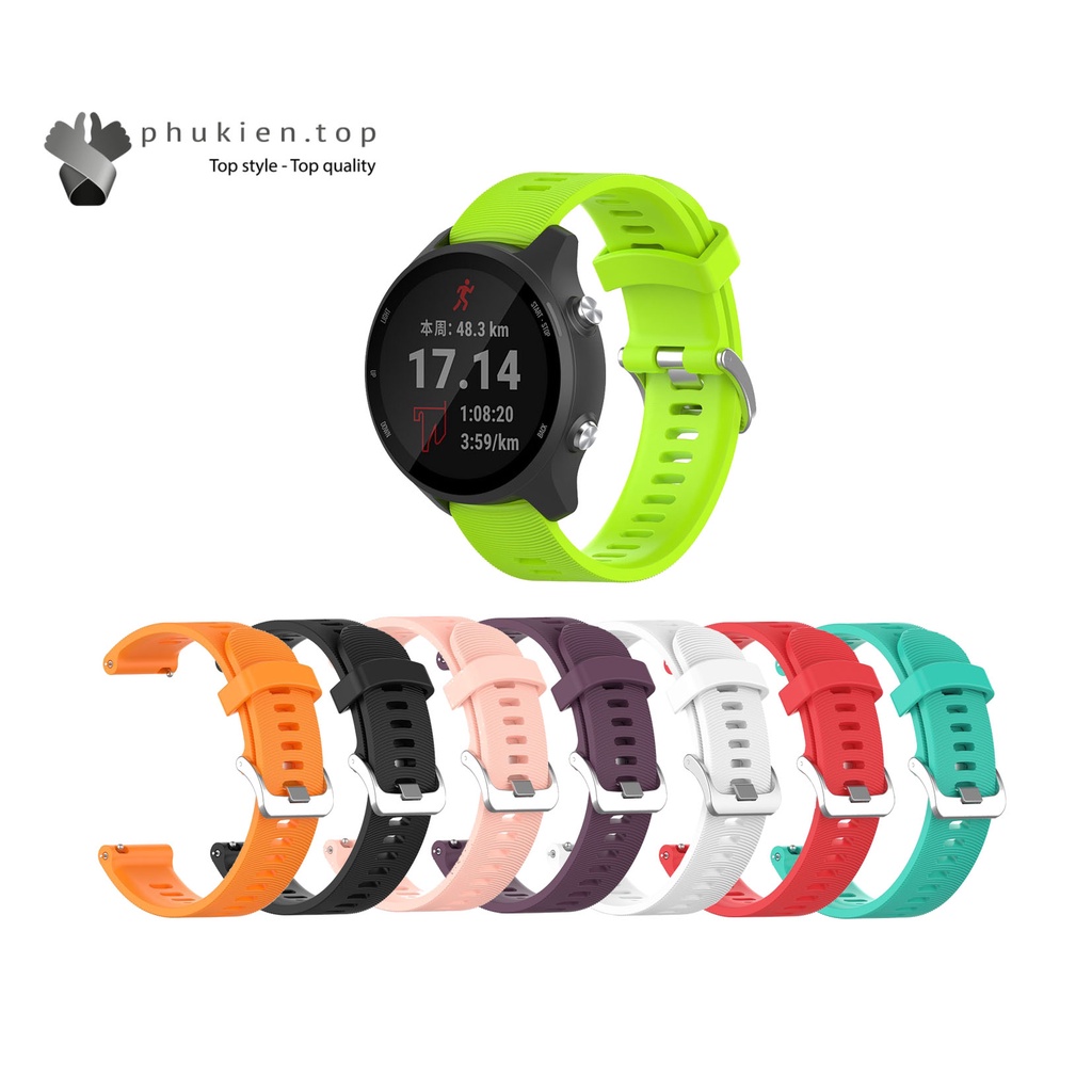 20mm Quick Release Armband Für Garmin Vivomove 3 / Vivoactive 5/3 / Venu 2 – Silikon, Ersatzarmband (mehrfarbig)