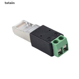 [TAT] Bộ chuyển đổi RJ45 sang RS485 Bộ chuyển đổi đầu cuối RJ45 RJ45 sang RS485 Bộ chuyển đổi pha lê sang đầu cuối CVX