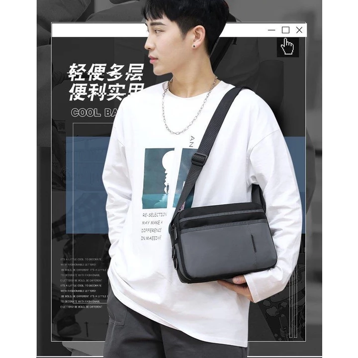 Men's Water-resistant Fashion Backpack Shoulder Bag – 7