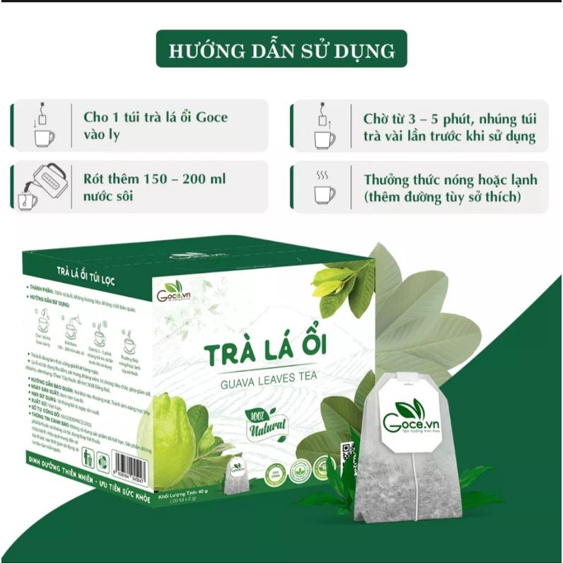 0Trà búp ổi giảm cân (Trà lá ổi nguyên chất, lá ổi khô giảm cân hiệu quả)