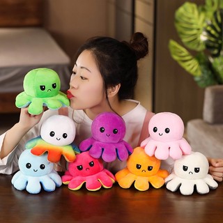 Thú Nhồi Bông Hình Bạch Tuộc Hai Mặt Dễ Thương