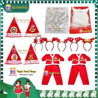 PHỤ KIỆN ĐỒ NOEL CHO BÉ - ĐỒ TRANG TRÍ NOEL CHO BÉ
