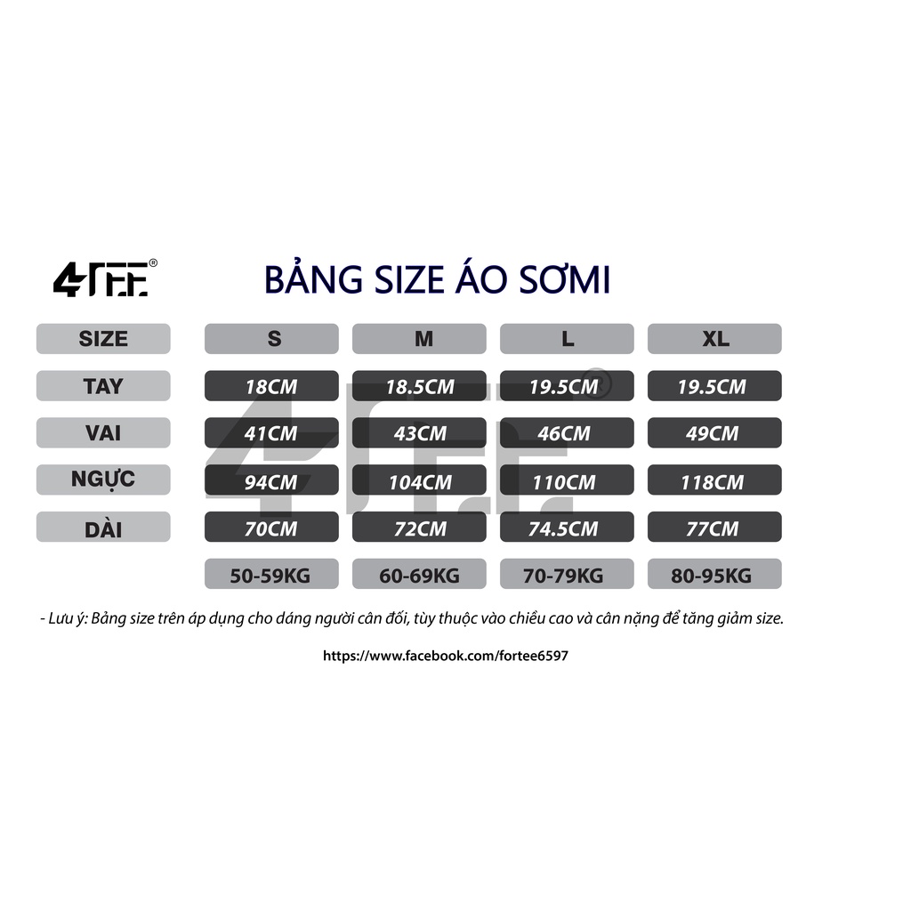 Áo sơ mi TRƠN- 4 TEE
