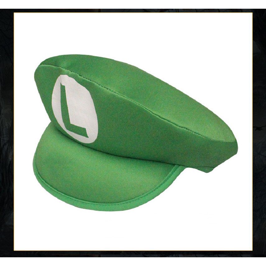 Hot Super Mario Bros Hoạt Hình Mới Cosplay Chống Đỡ Nón Luigi Bros Mái Vòm Mũ Bóng Chày Trẻ Em Người Lớn Unisex Sinh Nhật