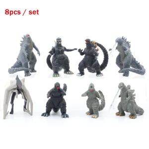 8 Cái / bộ Godzilla Kong Kim Trận Khủng Long PVC Hành Động Hình Bộ Sưu Tập Đồ Chơi Trẻ Em Sinh Nhật Quà Giáng
