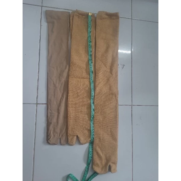 (Dài 56, 66 cm) 1 đôi Tất đùi - tất/vớ da chân dày dặn dài tới đùi chống nắng bảo vệ da chân