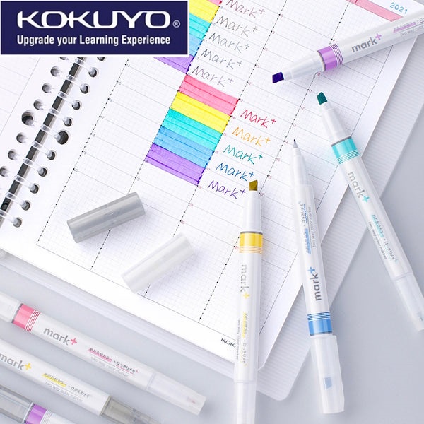 Bút Highlight Đánh Dấu 2 Đầu Đa Năng Kokuyo Mark+ | Shopee Việt Nam