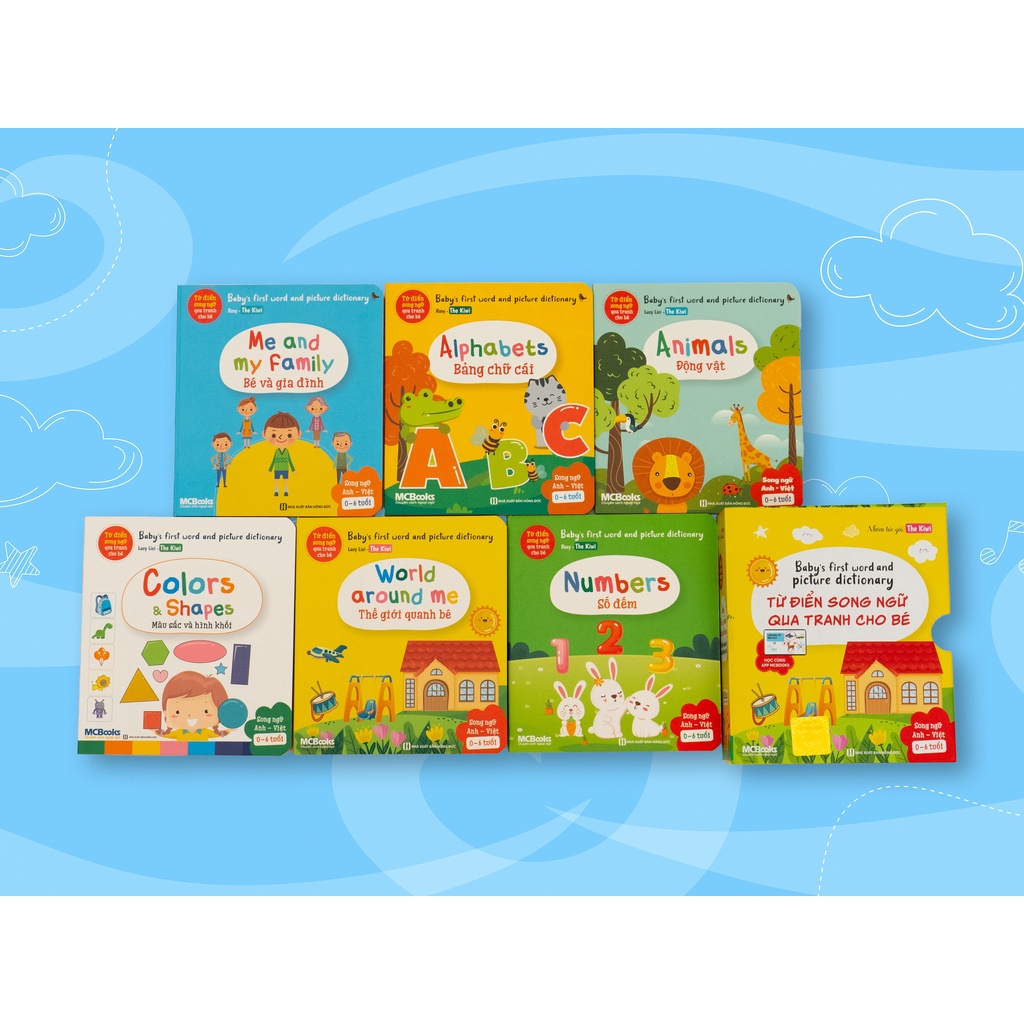 Sách - Baby's first words and picture dictionary - Từ Điển Song Ngữ Qua Tranh Cho Bé - MCBooks