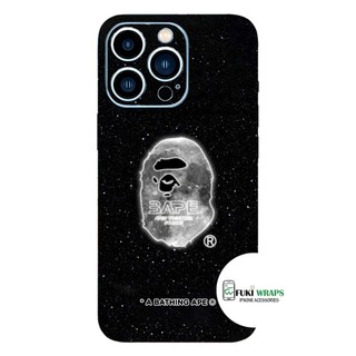 Tấm dán Skin Mặt Sau Bape FULL VIỀN Dành Cho 14prm , 13prm , 12prm , 11prm , x , xsm , ip11 , ip12 , ip13 - FukiShop